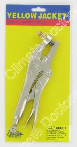 Yellow Jacket 60667 Refrigerant Recovery Pliers