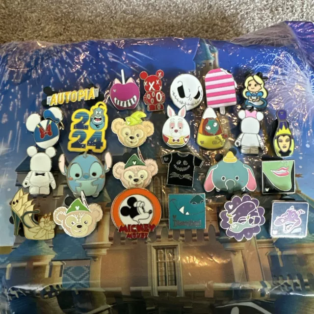 Disney Pins Trading Pins Lot Of 25 Authentic Trading Pins