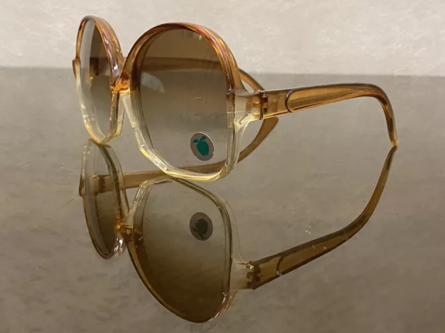 Vintage Suntimeк Sunglasses Real Glass USSR 140 mm, 1970's 2