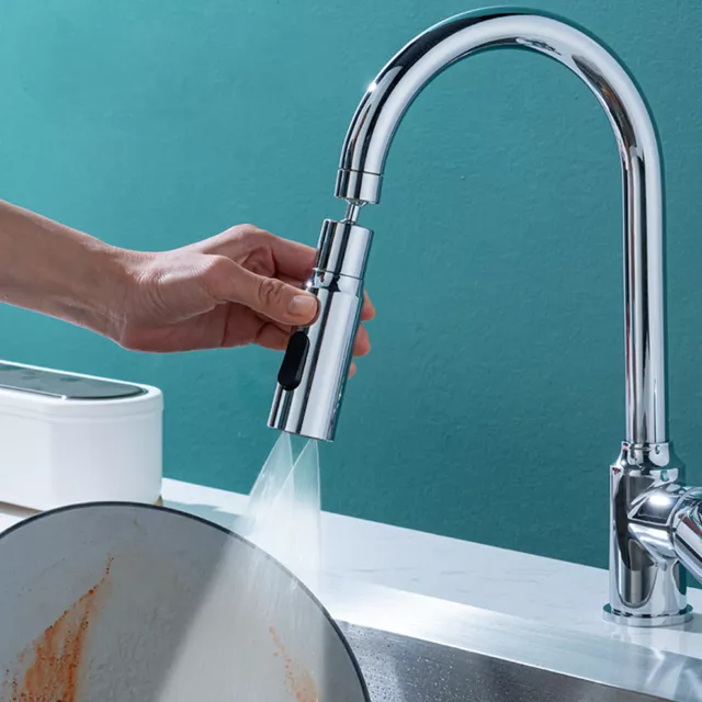 Adaptador de grifo universal con rotación de 360 ​​grados para baño de cocina (A