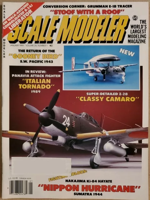 Scale Modeler Magazine - Lot of 12 - 1991