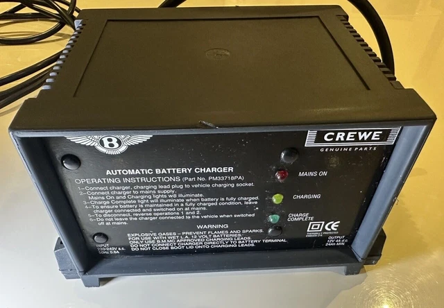 JMR Battery Charger for Land Rover Defender Discovery Range Rover All