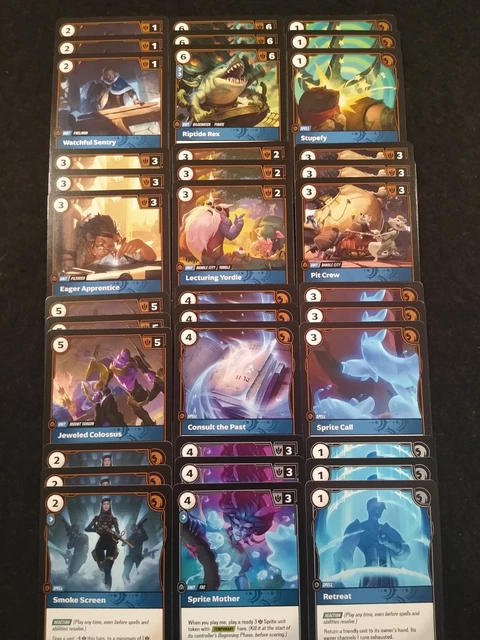 RIFTBOUND LEAGUE OF Legends 516 Card 3X Uncomm/Common/Rune/Battlefield ...