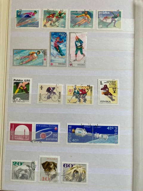 Polen Briefmarken, gestempelt, Konvult 2