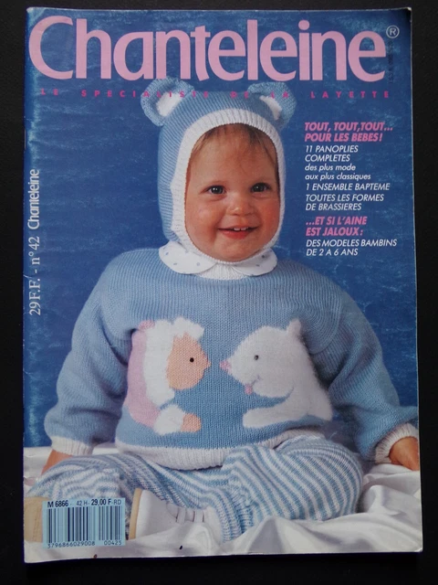 Catalogue Ancien Phildar N°144 Layette Bébé - 1987 - Occasion