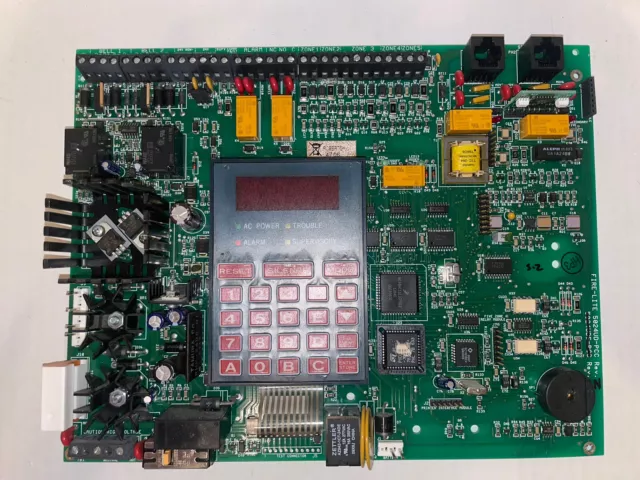 Fire-Lite MS-5024UD Fire Alarm Control Panel Board Only Not Tested