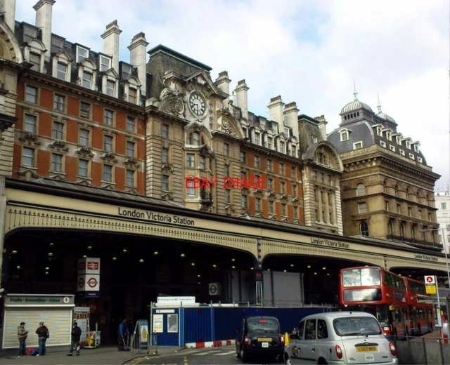 Photo  Victoria Station Also Known As London Victoria  Major Central Railway Ter