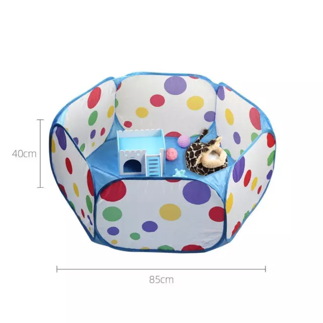 Small Pet Playpen Cage for Hamster Rabbit Guinea Pig Mice Rat Indoor/Outdoor