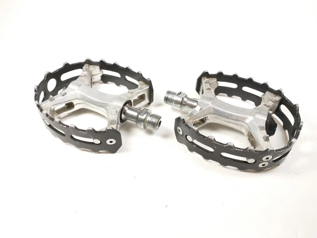 SR MTP 110 BMX MTBペダル SR Sakae MTP-110 Pedals Old School BMX Double Cage 9/16 in