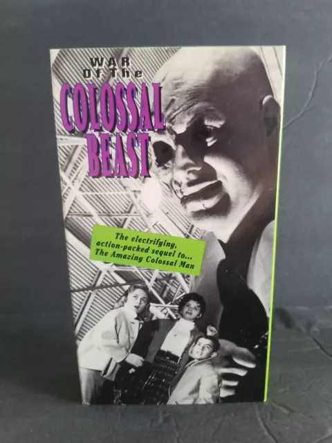 War of the Colossal Beast (VHS) Dean Parkin, Sally Fraser