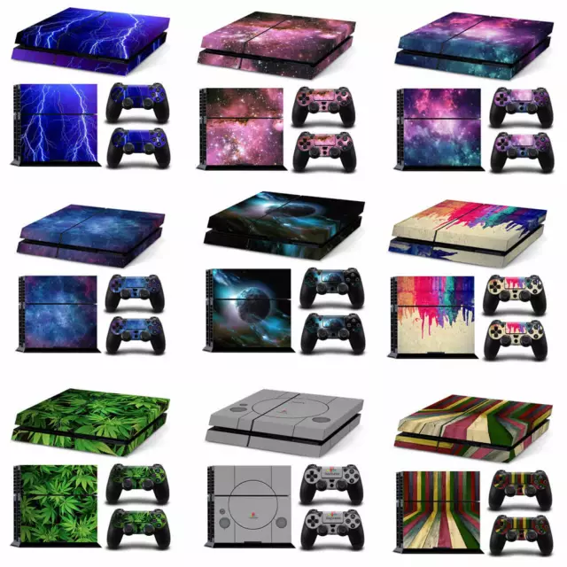 Playstation 4 PS4 Console Controllers PROTECTIVE VINYL SKIN DECAL WRAP STICKERS