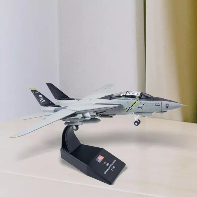 Alloy Aircraft Modell F14 Fighter mit Ständer Druckguss für Geschenk Andenken