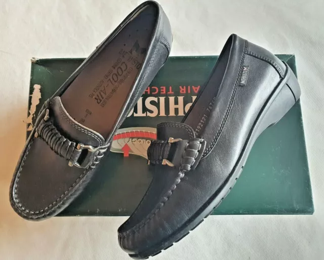 chaussures en cuir noir neuves marque Mephisto modèle Debora taille 35,5 (pa)
