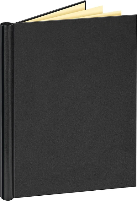 Veloflex 4944 080 Springback Binder A4 Cuero-Grano Estructura Negra