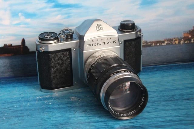 Objectif Pentax Asahi Takumar 135 mm f/3,5 - Monture à vis M42 - France