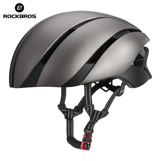 ROCKBROS Ultra Lightweight Bike Cycling Helmet Reflective Seismic Device 57-62cm