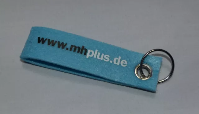 Schlüsselanhänger Filz Filzanhänger mit Schlüsselring mhplus NEU