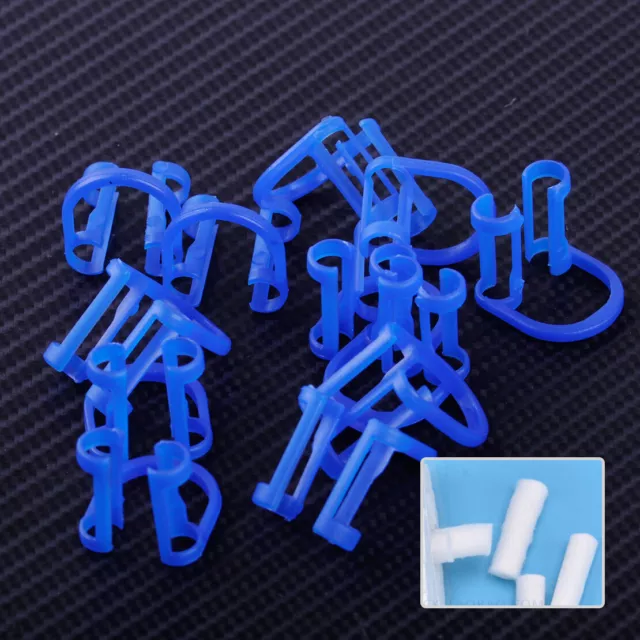 10x coton rouleau support Clip dentaire laboratoire isolateur orthodontique Nm