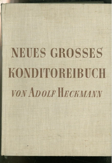Neues großes Konditoreibuch 1952 - F001G