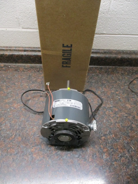 Fasco D801 5.6-Inch Diameter PSC Motor, 1/3 HP, 208-230 Volts, 1625 RPM, 1 Speed