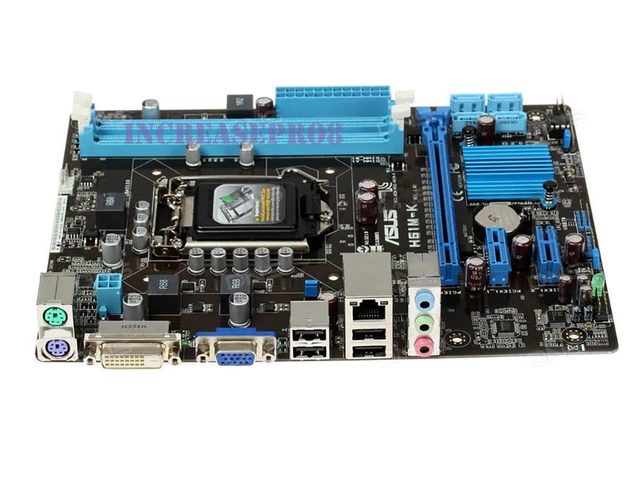 ASUS H61M-K MOTHERBOARD Socket LGA 1155 Intel H61 DDR3 DIMM DVI ...