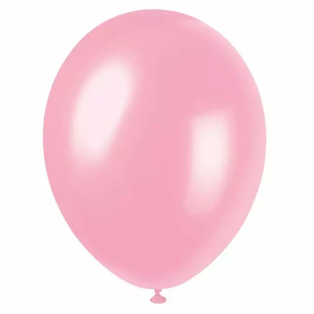 LOT 20/50/100 Ballons Nacrés ROSE PALE  Haute Qualité - 3,2 grs en Latex 30 cm