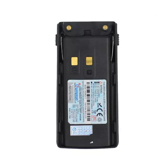 Original 7.4V 2000mAh Li-ion Battery For WOUXUN KG-UV9D KG-UV9DPlus TwoWay Radio