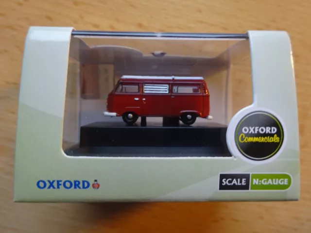 VW T2 Camper rot Modelauto ca. 3cm *NEU* 1:148