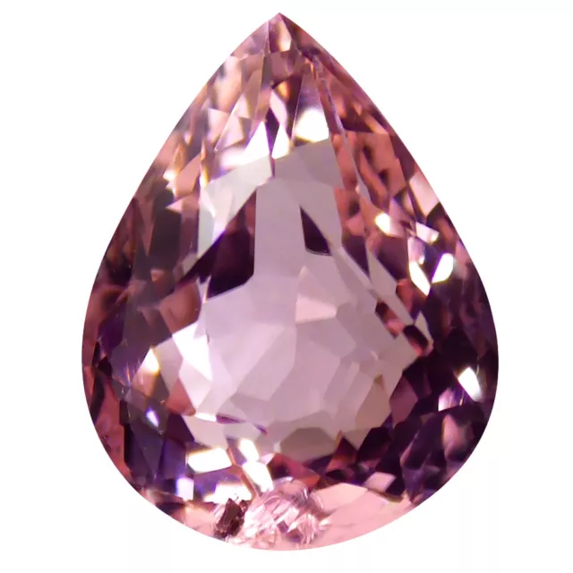 1.60 ct Marvelous Pear Cut (8 x 6 mm) Mozambique Pink Tourmaline Gemstone