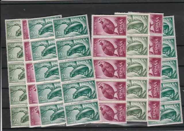Rio Muni Mint Never Hinged Stamps  ref 23092