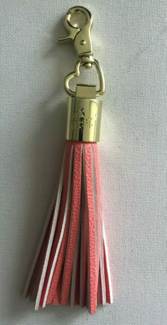 Louis Vuitton Illustre Hollywood Drive Xmas Bag Charm and Key Holder Damier  Azur Vivienne White/Pink in Coated Canvas with Gold-tone - US