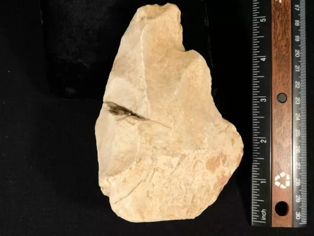 Larger! One Million Year Old! Early Stone Age ACHEULEAN HandAxe Mali 536gr