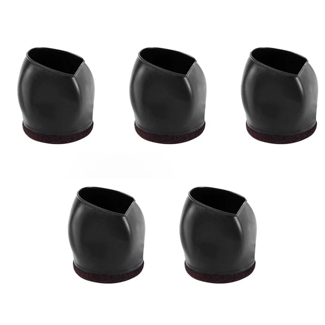Silla de goma silla de mesa tope de rueda patas de mobiliario bandejas de rodillos patas de silla cubierta inferior C3D7