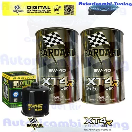 Kit Inspección Aceite Bardahl XT4R 5W40 Para Ninõs Polaris