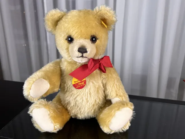 Steiff Animal Oso de Peluche 011757 Oso Gruñón 33 Cm. Perfecto Estado