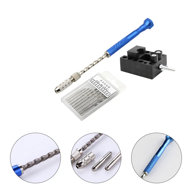 1 set trapano manuale multifunzione intaglio per legno plastica