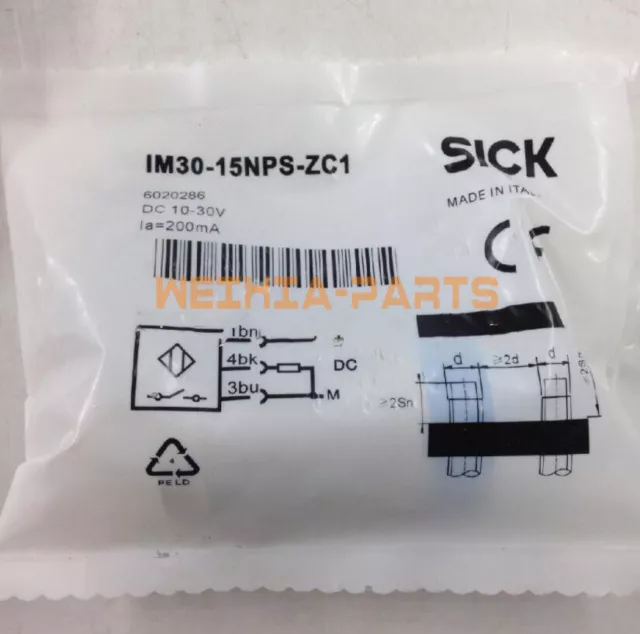 One For SICK IM30-15NPS-ZC1 Proximity sensor New