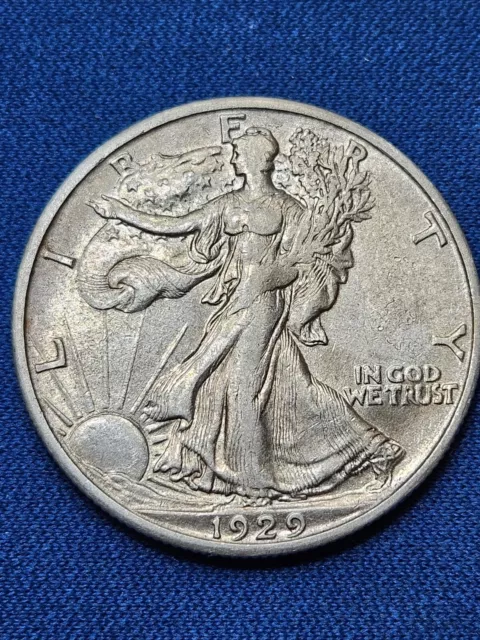 1929-S Walking Liberty Half Dollar KEY DATE   #291