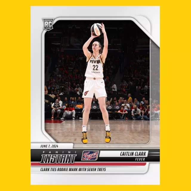 2024 PANINI INSTANT WNBA Caitlin Clark ROOKIE CARD SP Indiana Fever 53