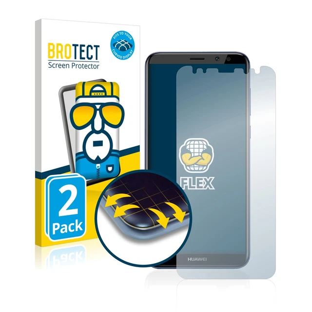 Protections D'écran Anti-reflet Mat Pour Huawei Honor X7 - Lot De 2 Films En PET - Marque Dipos