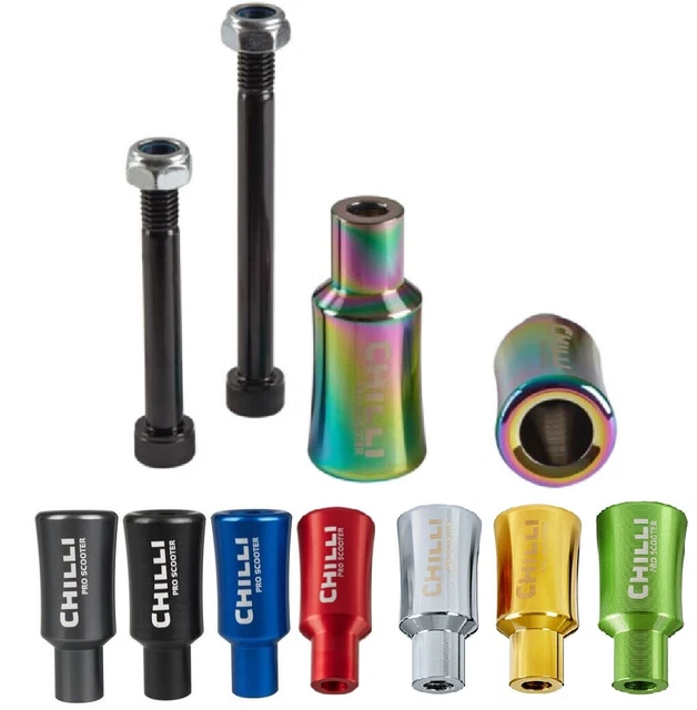 CHILLI PRO SCOOTER StuntScooter Pegs Achsen Trick Roller Stangen