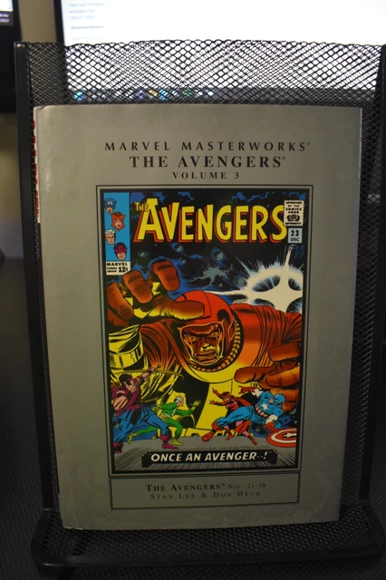Marvel Masterworks Avengers Volume 3 Hardcover RARE OOP Stan Lee Kang Appears