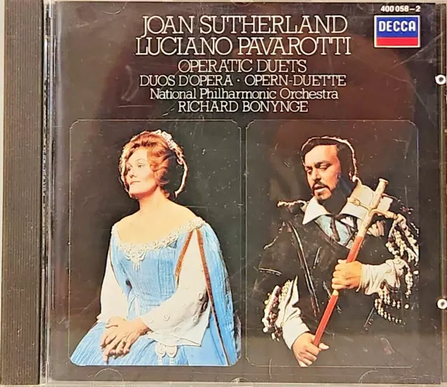 JOAN SUTHERLAND-LUCIANO PAVAROTTI: OPERATIC DUETS - Richard Bonynge - CD