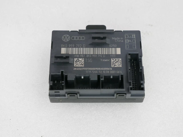 2007 2008 2009 2010-2016 Audi S5 Right Pass Door Control Module 8K0959792 Oem