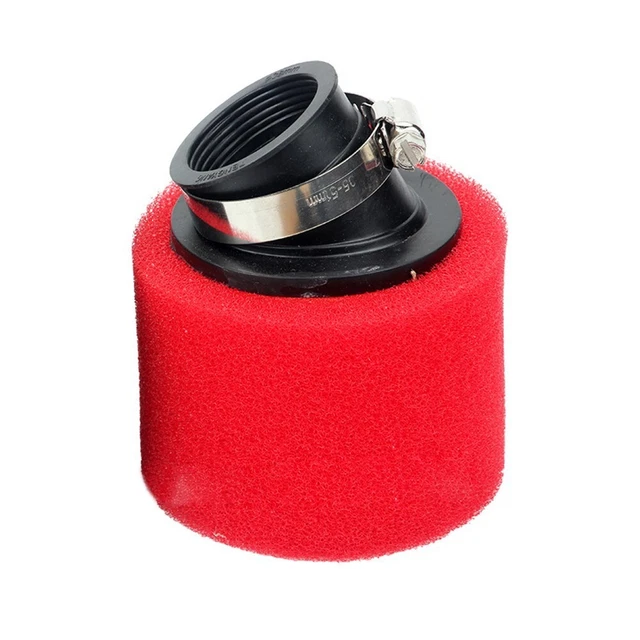 Coupleur De Filtre à Air 50 Mm Pour Carburateur PWK 21-30mm Et PE 28-30mm – Aluminium CNC, Argent