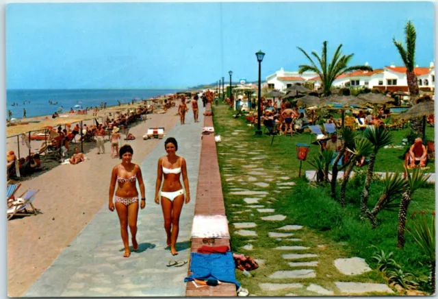 Postcard - Playa Hotel Pinomar - Marbella, Spain