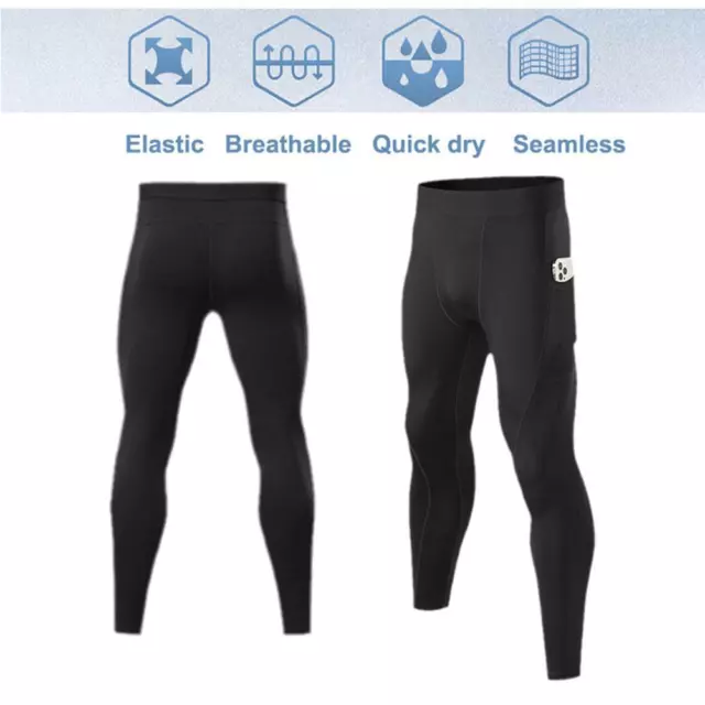 Craghoppers Mens Merino Tights Gym Leggings Base Layer Workout