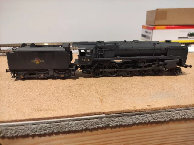 Bachmann 9F 2-10-0 No 92116 in BR Black Late Crest Weathered