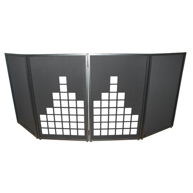 ProX XF-SMETERX2 Sound Meter Facade Enhancement Scrims - White Print on Black