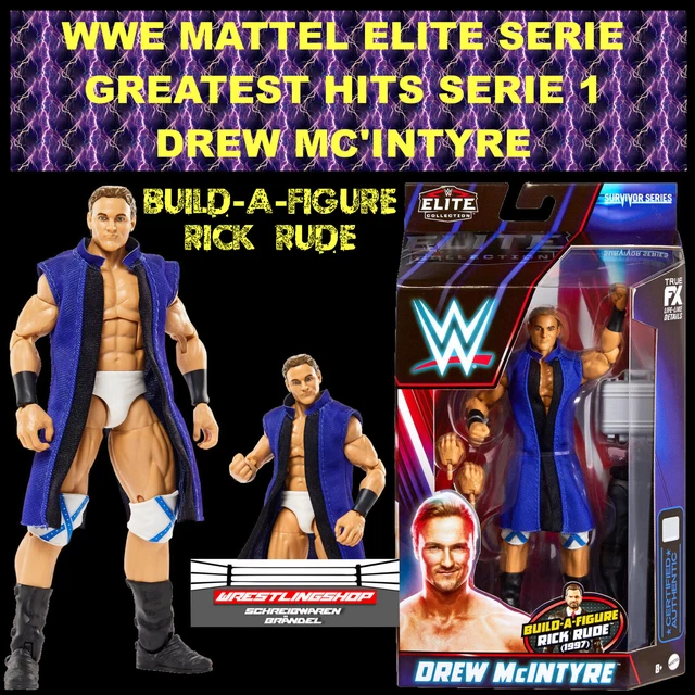 WWE Elite Collection 1-2-3 Bambino - Survivor Series 2025 - Action Figure Con Parti Build Nick Aldis